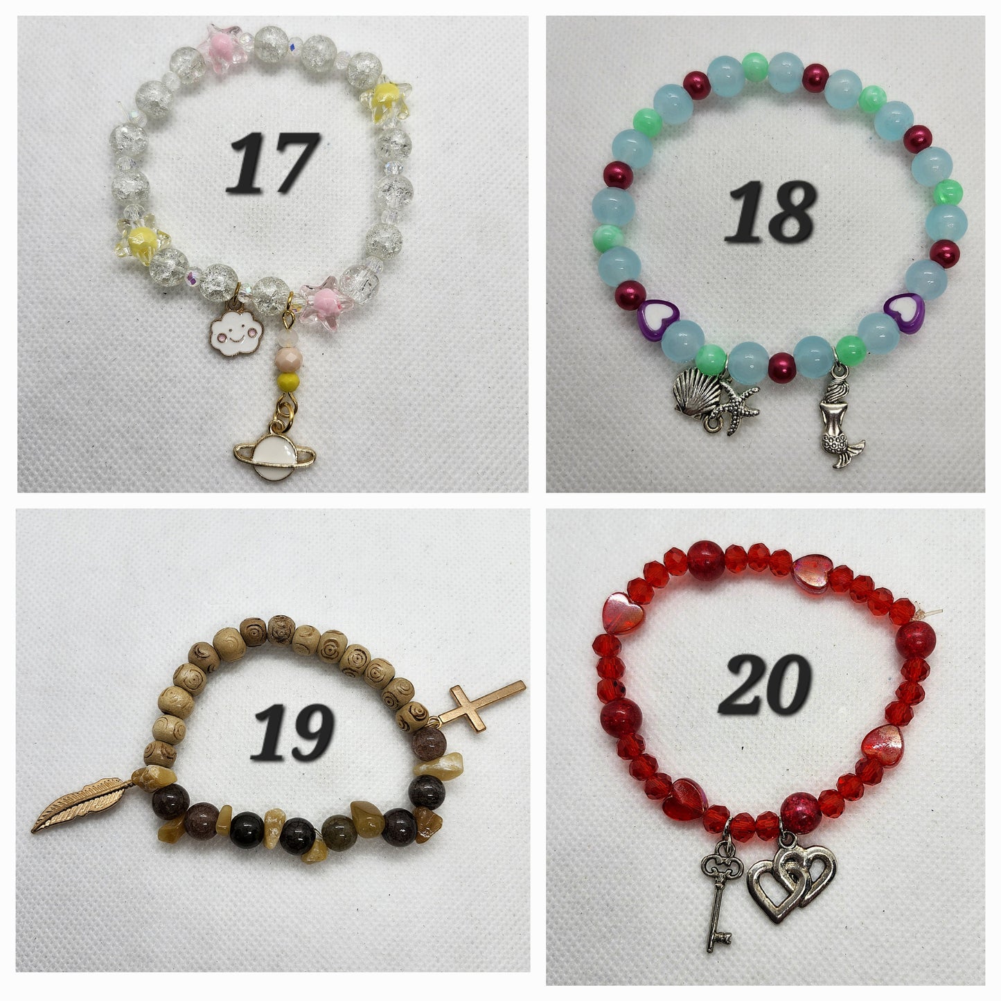 Double Charm Bracelets