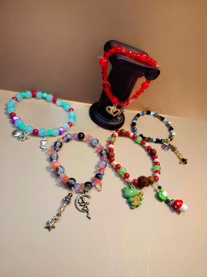 Double Charm Bracelets