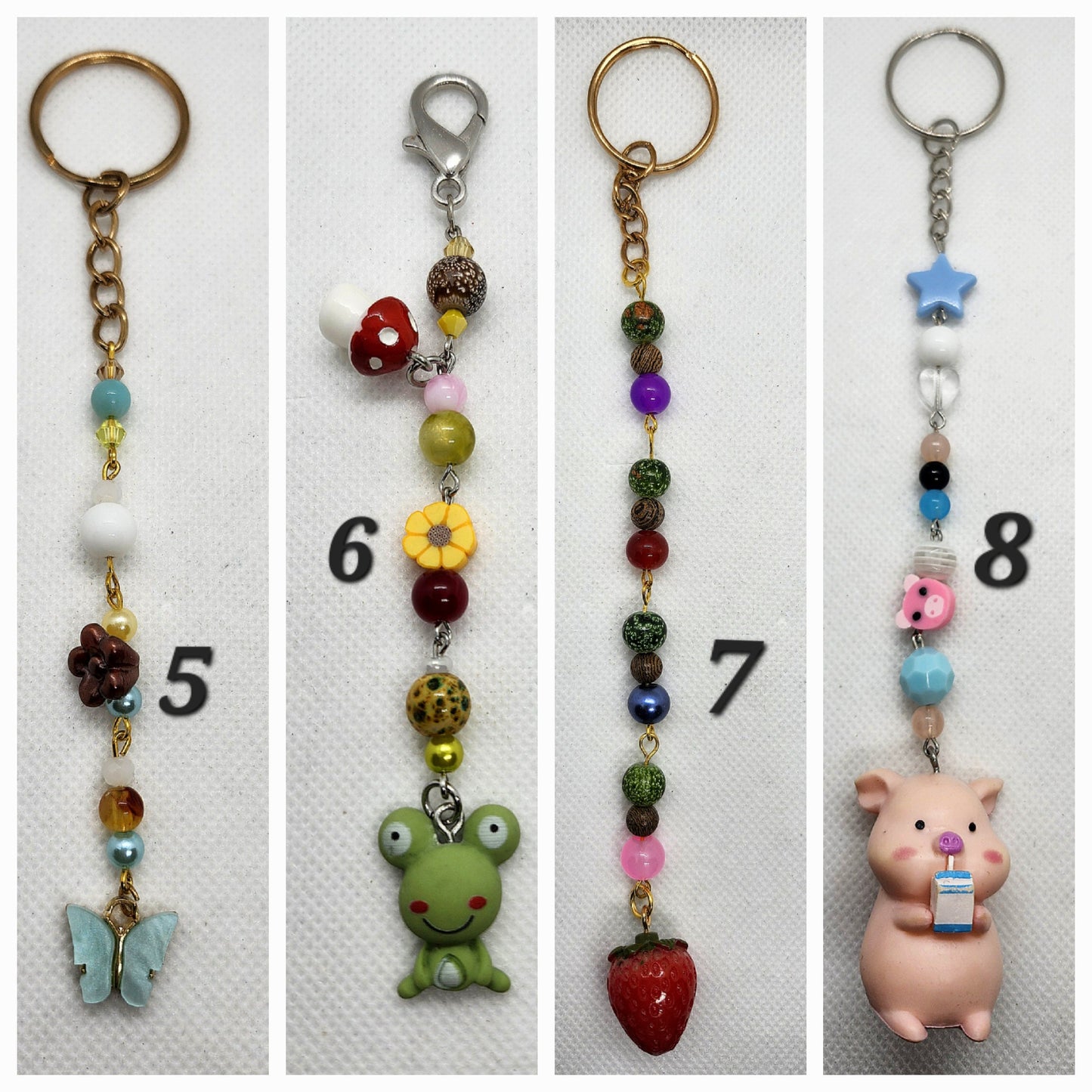 Charm Keychains